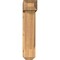 Ekena Millwork Traditional Craftsman Smooth Bracket w/ Offset Brace, Western Red Cedar, 7 1/2"W x 26"D x 34"H BKT0806X26X34TRA04SWR - alternate 4